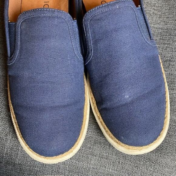 VIONIC Navy Blue Canvas Sneaker Joey Arch Support Shoes Womens 8.5 Comfort - Picture 5 of 8